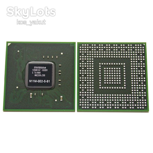 чип BGA nVidia GeForce G310M (N11M-GE2-S-B1) 2013+ - фото фото фото 0