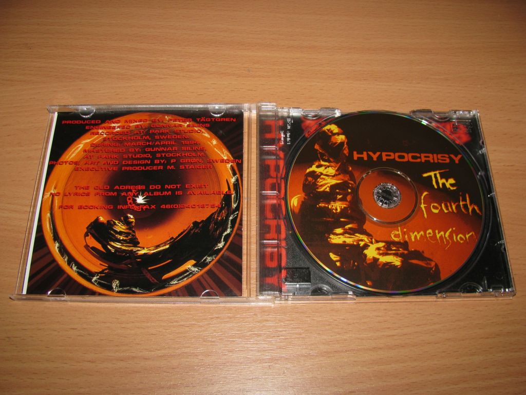 HYPOCRISY - The Fourth Dimension   (1994 Nuclear Blast 1st press,USA) - фото фото фото 1