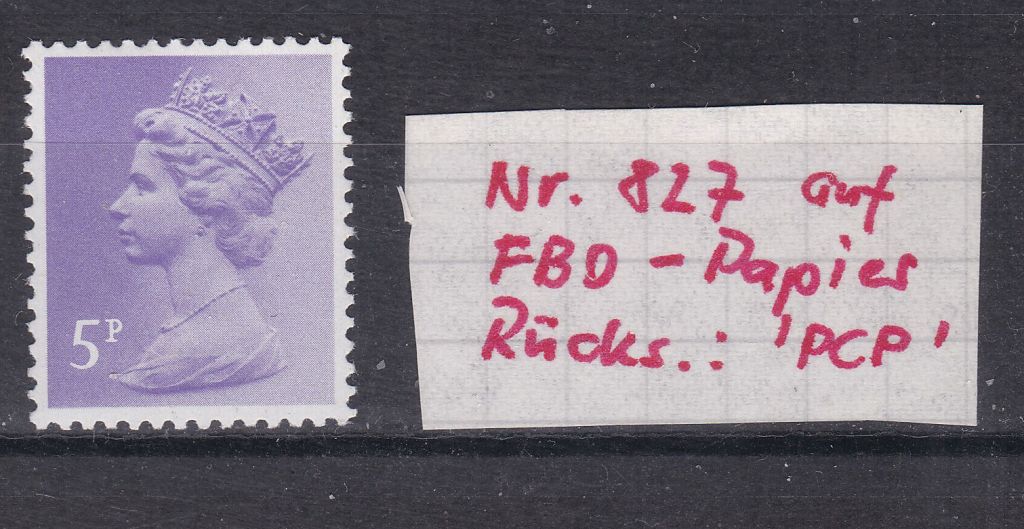 Великобритания   MNH  - HM QE-II -  стандарт - бумага !!! - фото фото фото 0