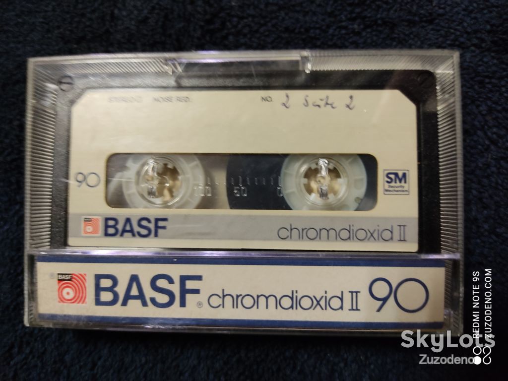 S/F Аудио кассета BASF  Cromdioxid II 90 - фото фото фото 0