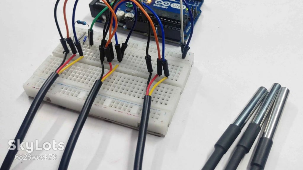 Термодатчик DS18b20  (длина кабеля 100 см) Arduino датчик температуры - фото фото фото 3