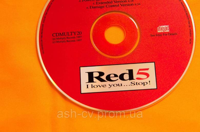Музичний диск CD. RED 5 - O love you Stop - фото фото фото 2