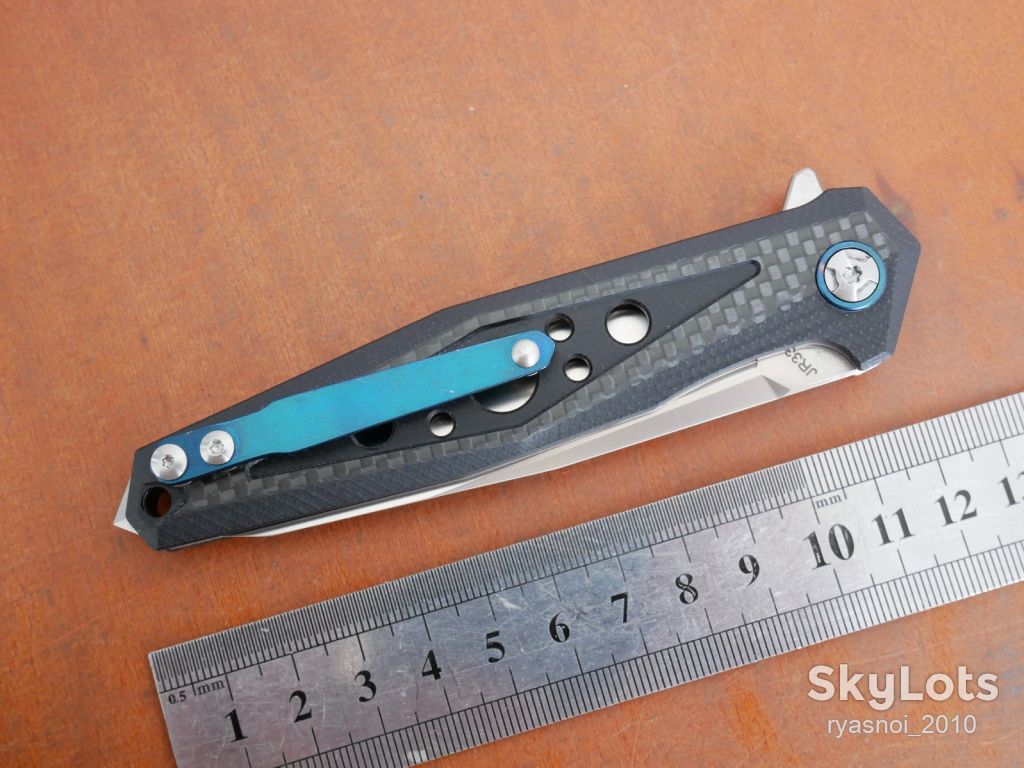 Jungle Edge JR3347-G10&amp;Carbon, D2 Satin, Slip joint, Tactical Outdoor, Yangjiang Explosion Models - фото фото фото 10