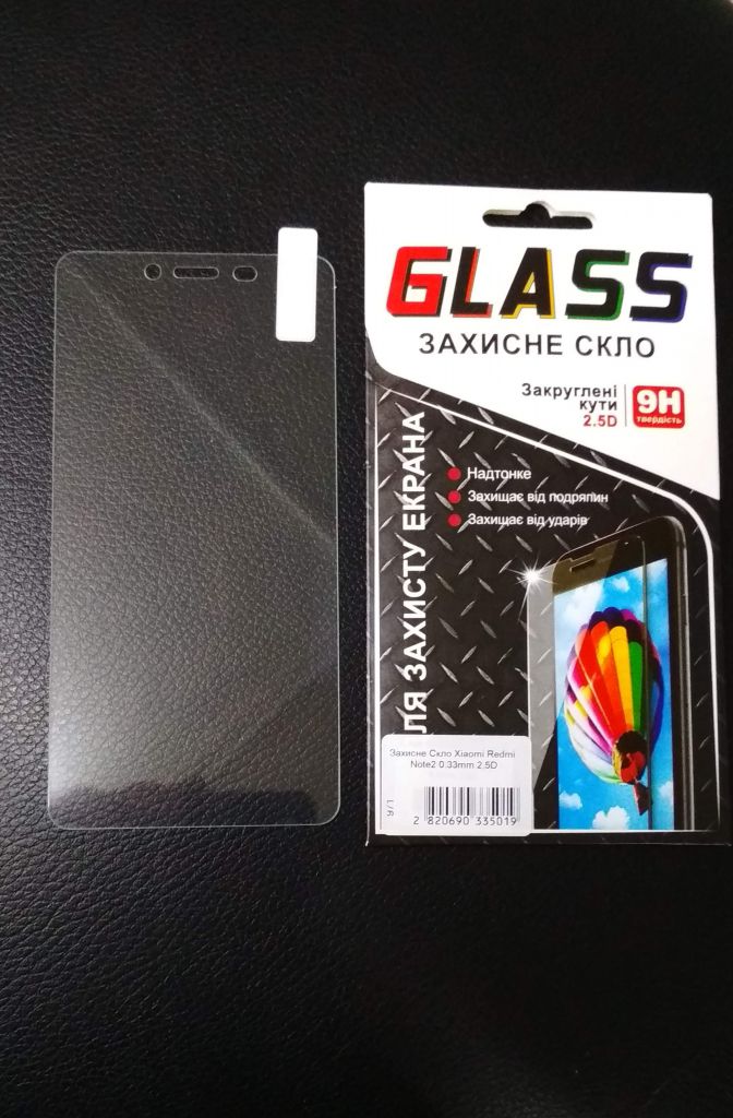 Защитное стекло для Xiaomi Redmi Note 2 2.5D 9H - фото фото фото 0