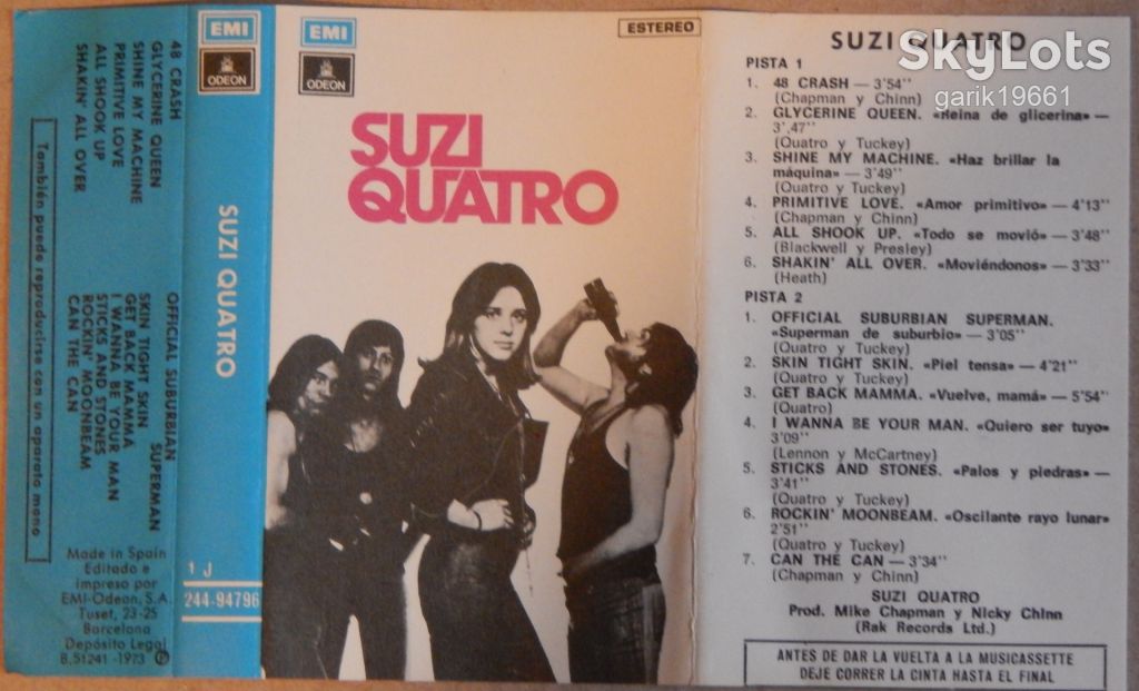 Suzi Quatro – Suzi Quatro  (Odeon ‎– 1 J 244-94.796, Spain) - фото фото фото 2