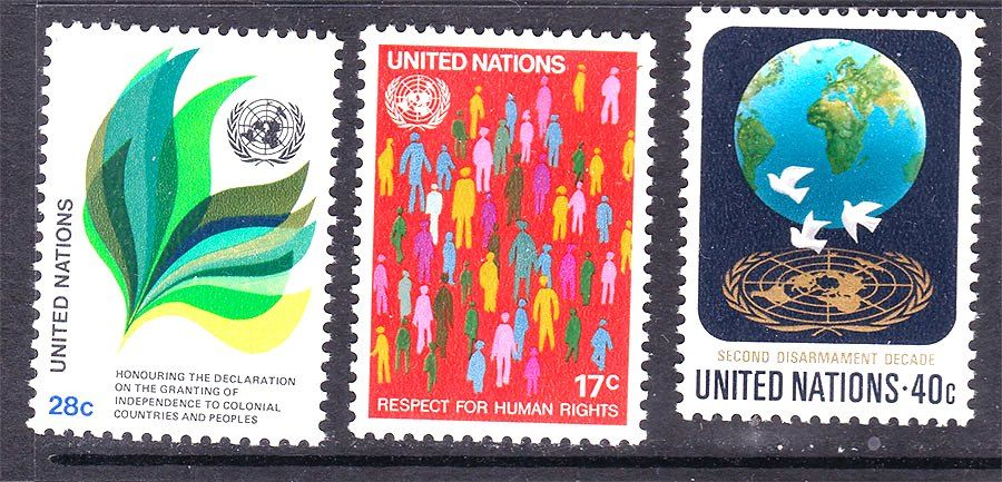 ООН / UN  1982 г  MNH - фото фото фото 0