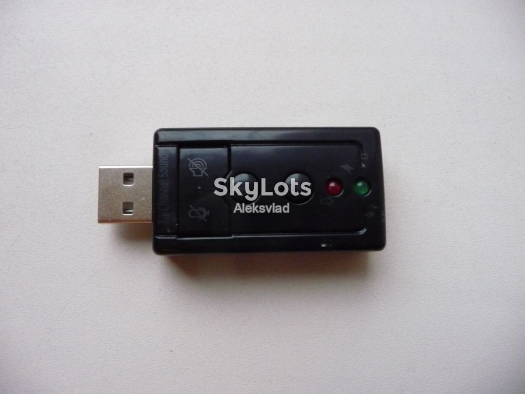 Внешняя звуковая аудиокарта USB 1шт с регулировкой - фото фото фото 7