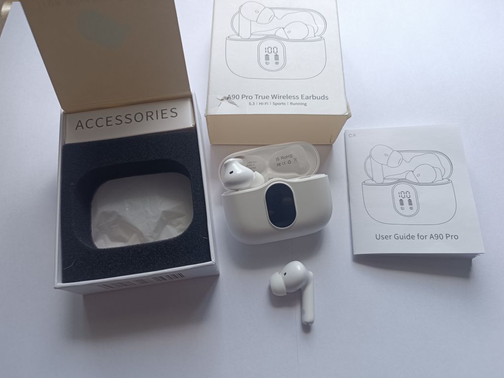 Беспроводные Bluetooth-наушники Btootos A90 Pro True Wireless Earbuds - фото фото фото 0