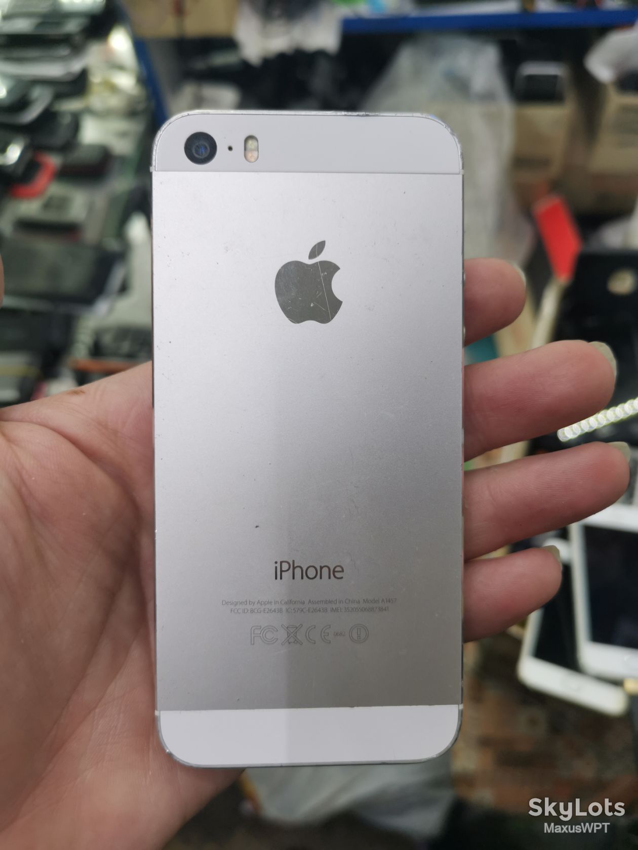 #2085 sklad iphone 5s silver - фото фото фото 1