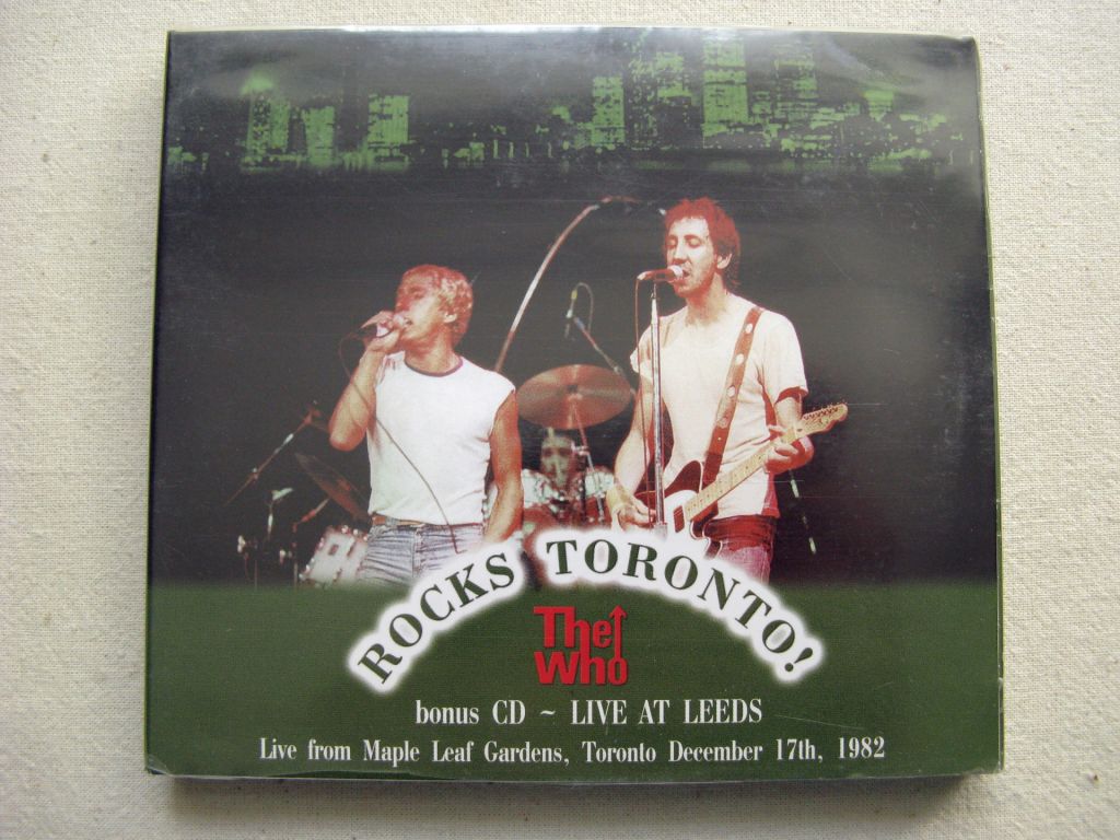 DJ-pack The Who. Rocks Toronto/Live At Leeds. DVD+CD. 1982/1970. - фото фото фото 1