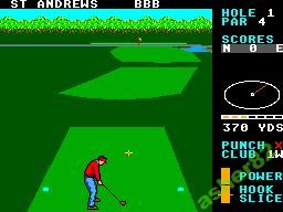 Игра на Sega Master System "World Class Leader Board"       (PAL) - фото фото фото 4
