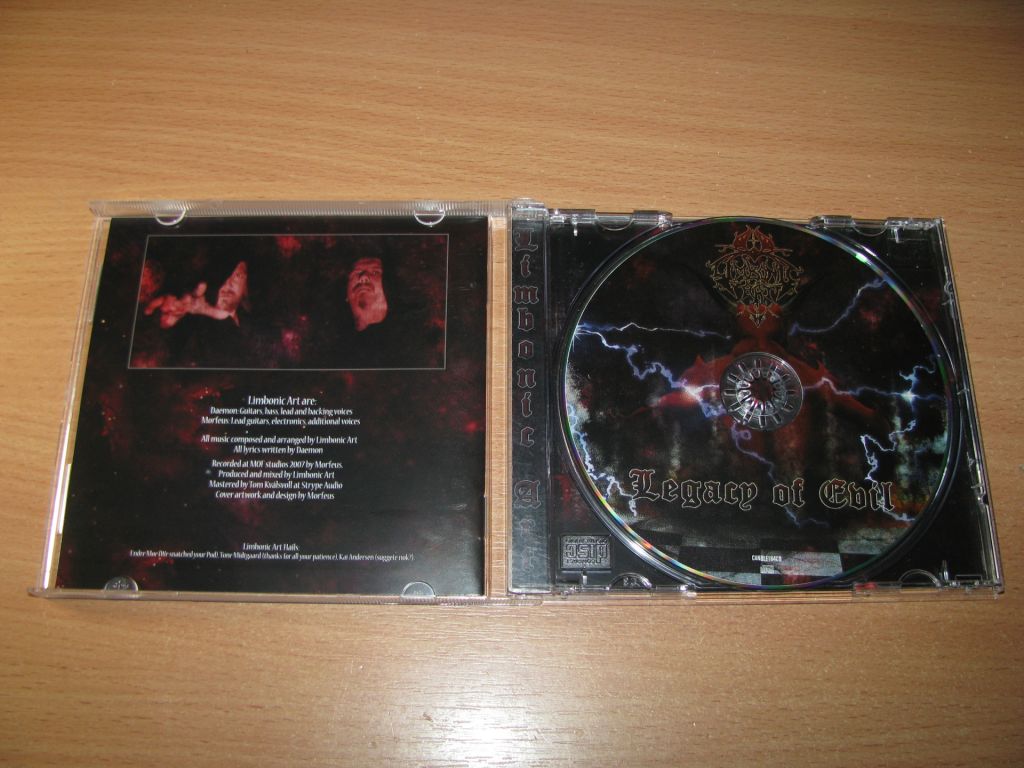 LIMBONIC ART - Legacy Of Evil    (2007 Candlelight UK 1st press) - фото фото фото 1