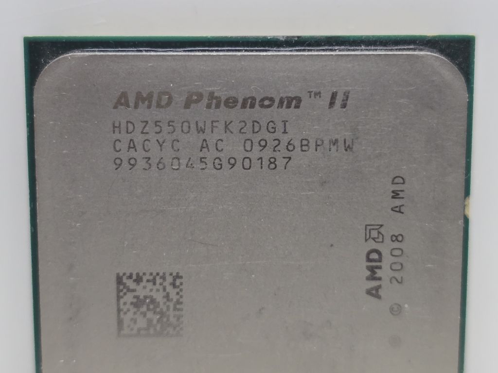 Процесор AMD Phenom II X2 550 AM3  (Soket AM2+/AM3, 3.1GHz,Tray, бу) - фото фото фото 1