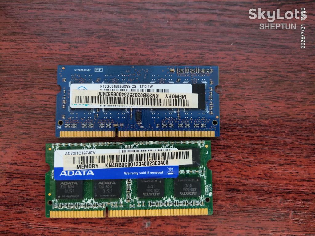 2GB SODIMM DDR3 2Gb PC3 10600S для ноутбука - фото фото фото 2