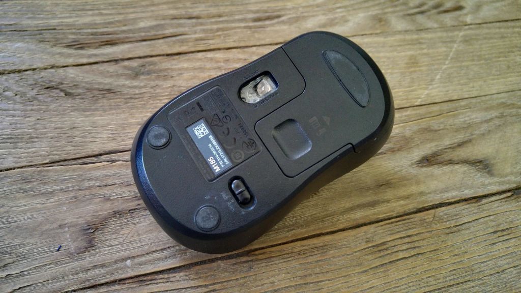 Беспроводная мышь Logitech M185 Grey #2 с USB ресивером Вживане - фото фото фото 1