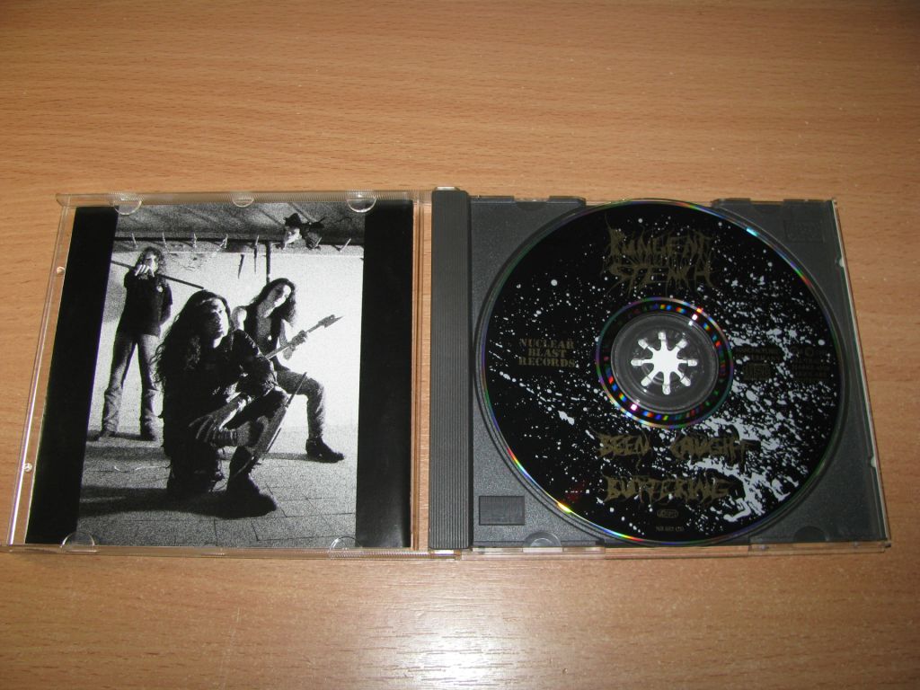 PUNGENT STENCH - Been Caught Buttering   (1991 Nuclear Blast 1st press,Germany) - фото фото фото 1