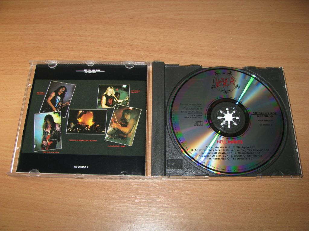 SLAYER - Hell Awaits  (1985 Music For Nations MPO) - фото фото фото 1