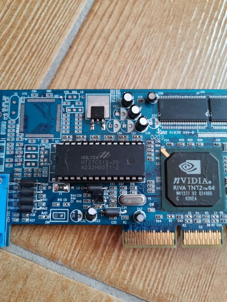 Видеокарта RIVA TNT2 NVIDIA M64 32M N/TV - фото фото фото 2