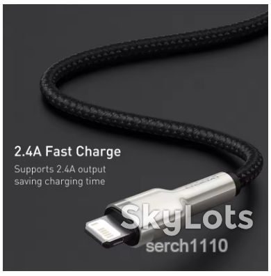Baseus USB Lightning кабель быстрой зарядки iPhone 5V/2.4A 1м! - фото фото фото 6