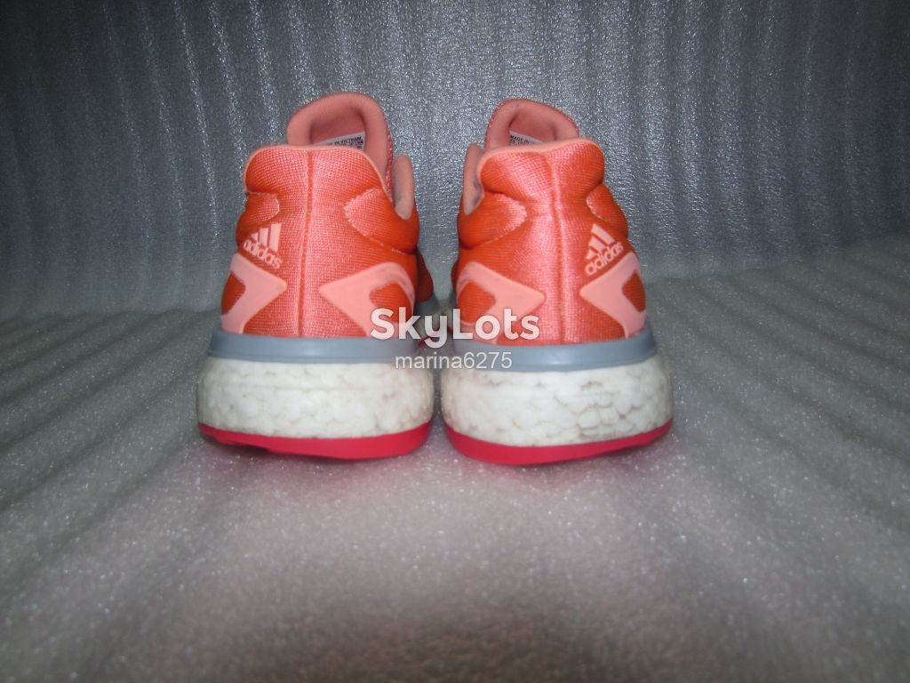 СУПЕР КРОССОВКИ ЦВЕТ ЛОСОСЯ ~ ADIDAS BOOST ~ р 42 /27 см - фото фото фото 7