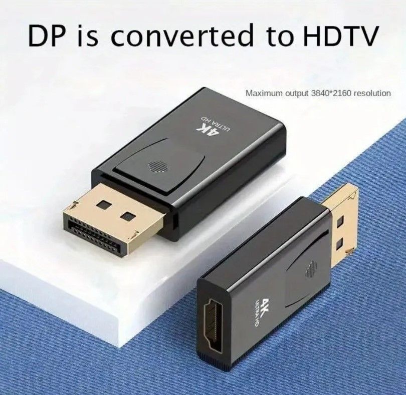 Перехідник конвертер  DisplayPort - HDMI HDTV - фото фото фото 2