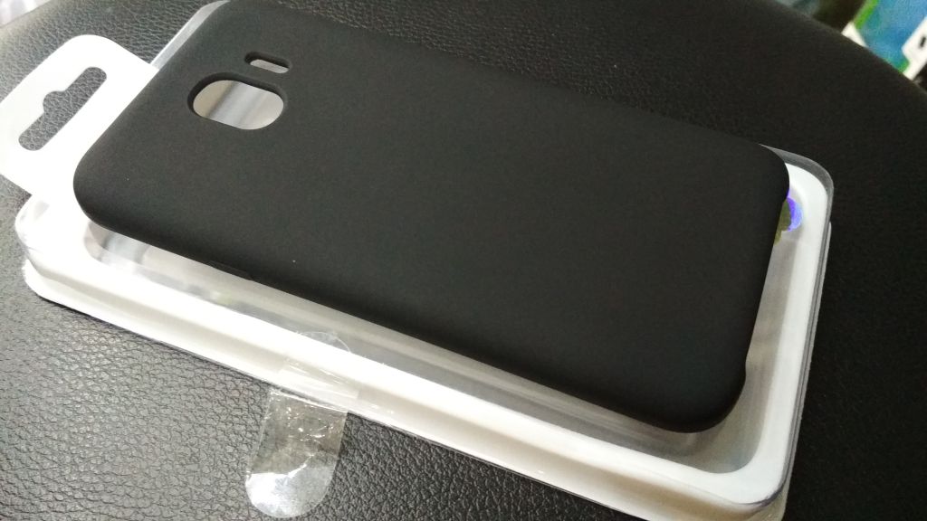 Чехол Silicone Cover для Samsung Galaxy J4 (2018) J400 black - фото фото фото 2