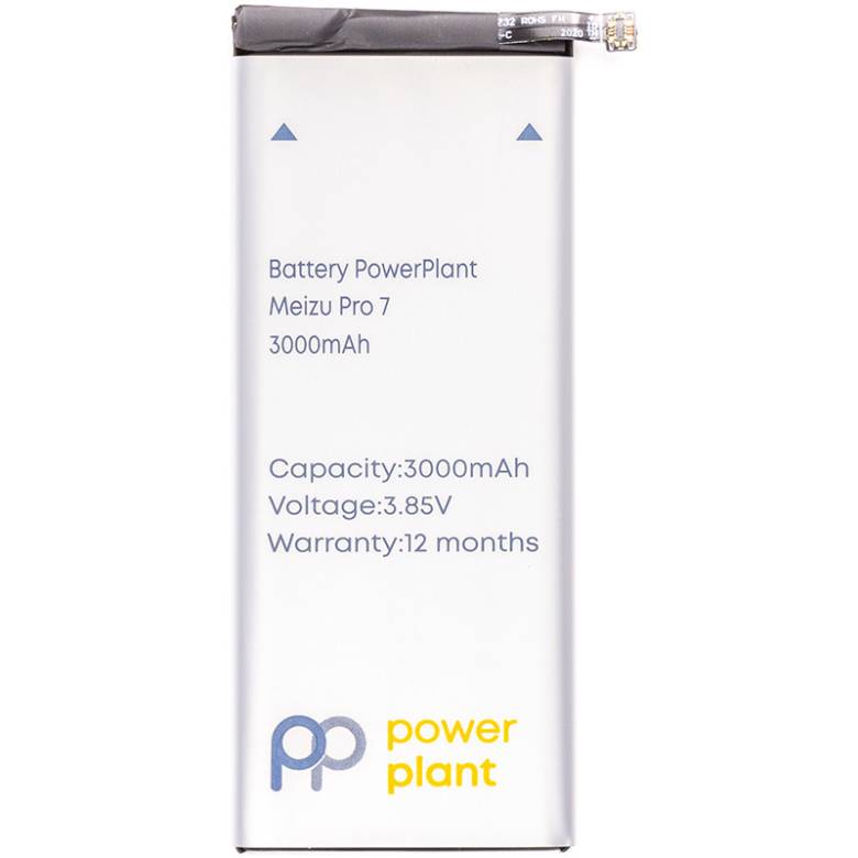 Акумулятор PowerPlant Meizu Pro 7 (BA792) 3000mAh - фото фото фото 0