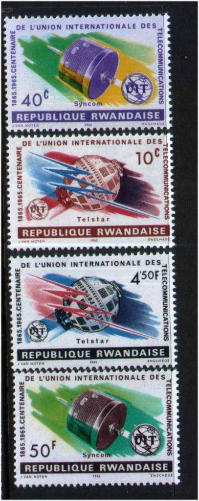 Космос . Руанда 1965 MNH - серия - фото фото фото 0