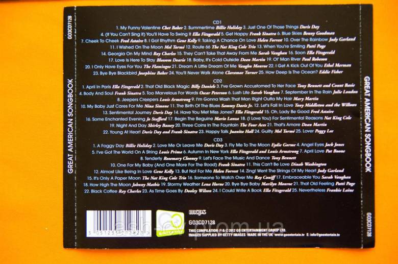 Музичний диск CD. The Great AMERICAN (2cd) - фото фото фото 3