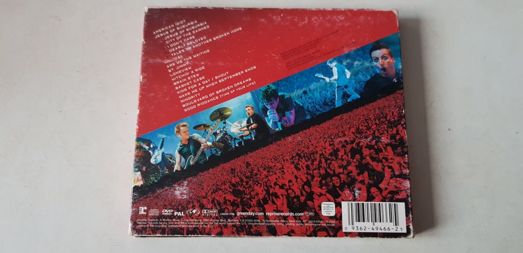 Green Day Bullet In A Bible CD/DVD фірмовий - фото фото фото 1
