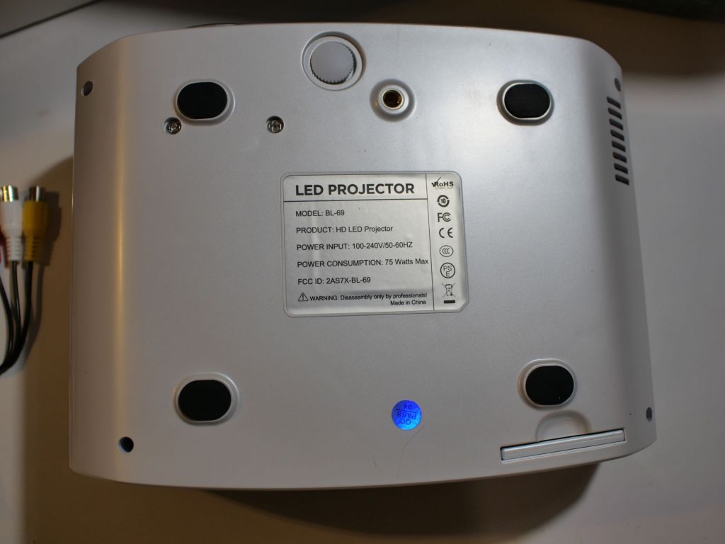 Проектор Mooka BL-69 1080P WiFi Bluetooth 8500 люменів! - фото фото фото 1