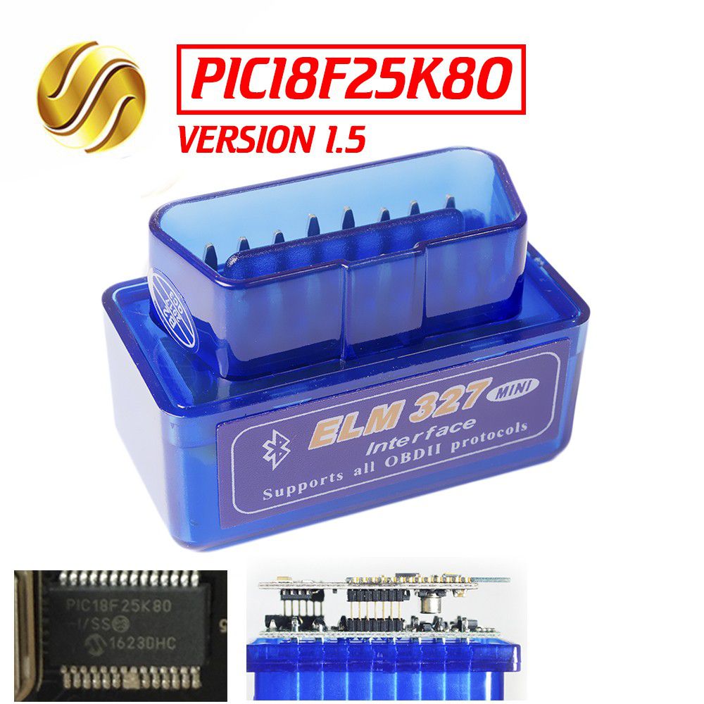 Автосканер OBD2 ELM327 полноценная версия 1.5 двухплатный. Оригинальный чип PIC18F25K80 - фото фото фото 1