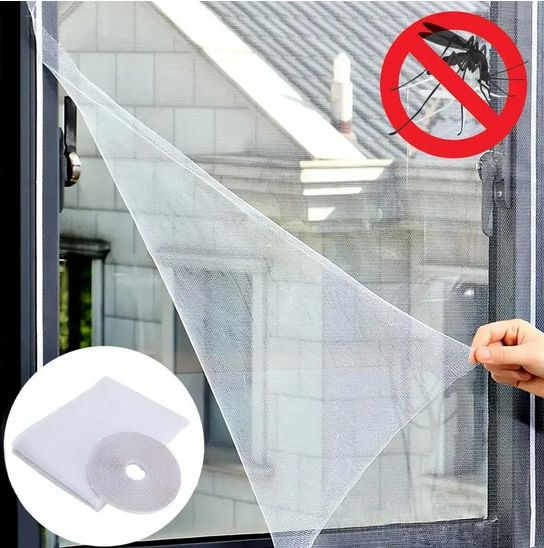 Москітна сітка на вікна на липучках 200*150 см - фото фото фото 2