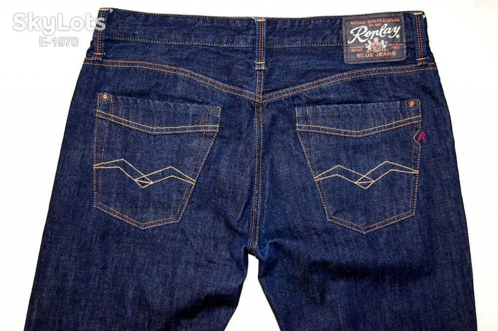 Джинсы REPLAY BLUE JEANS р.34/32 original TUNISIA - фото фото фото 7