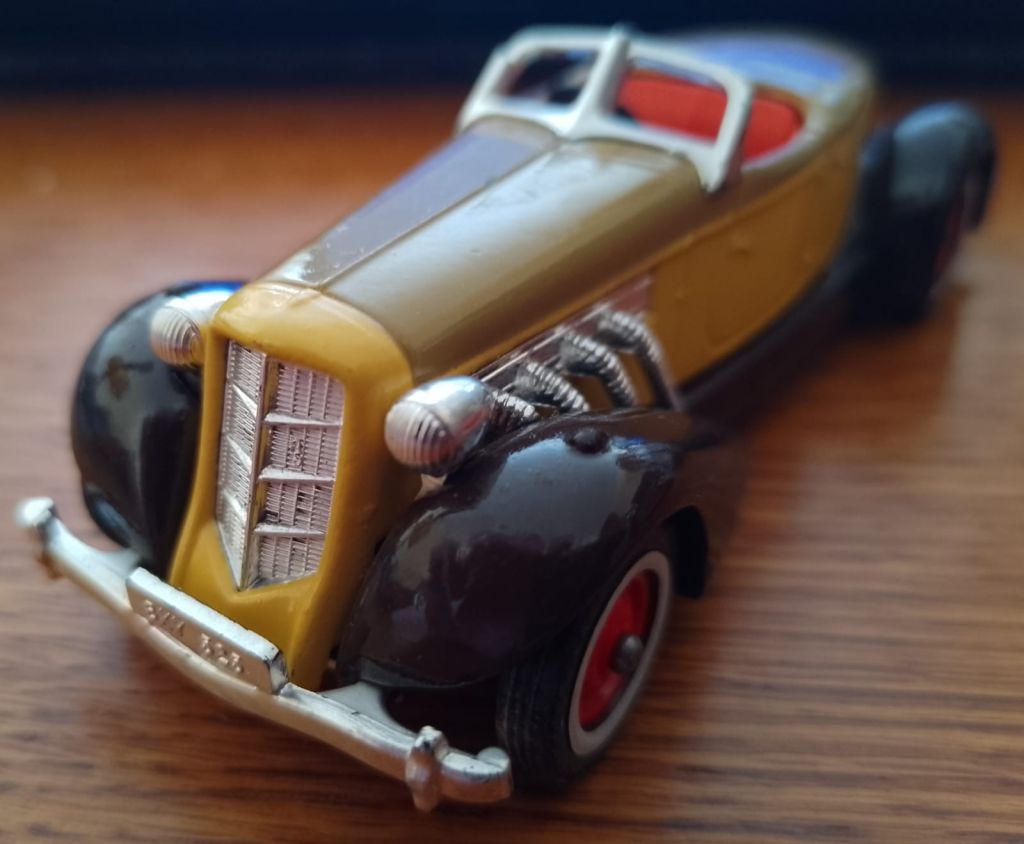 Модель 1:43, Auburn 851 Supercharged Speedster, 1935 года. - фото фото фото 0
