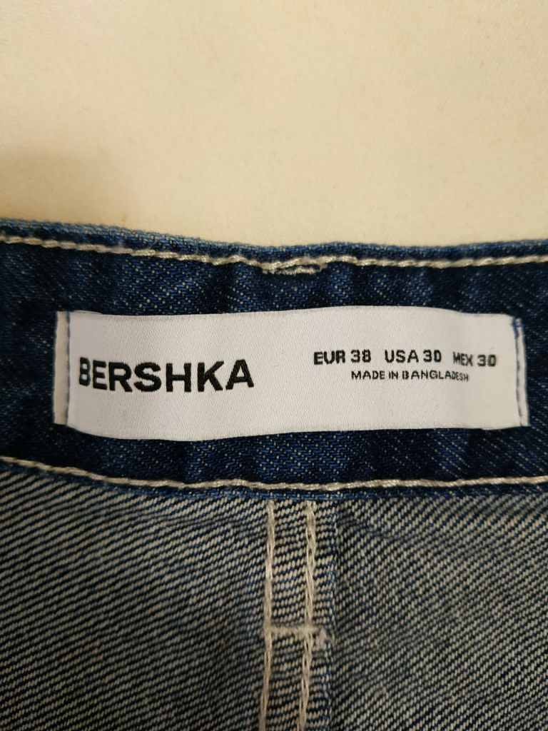 Джинси чоловічі сині BERSHKA p-p 38 (30) - фото фото фото 7