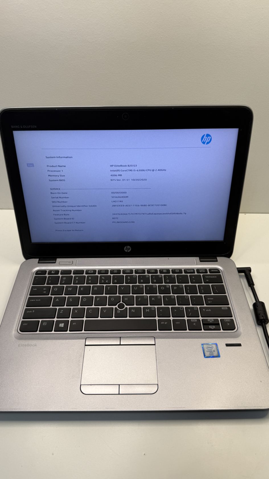 Ноутбук HP EliteBook  820 G3 Intel Core i5-6300U  ID 00339 - фото фото фото 0