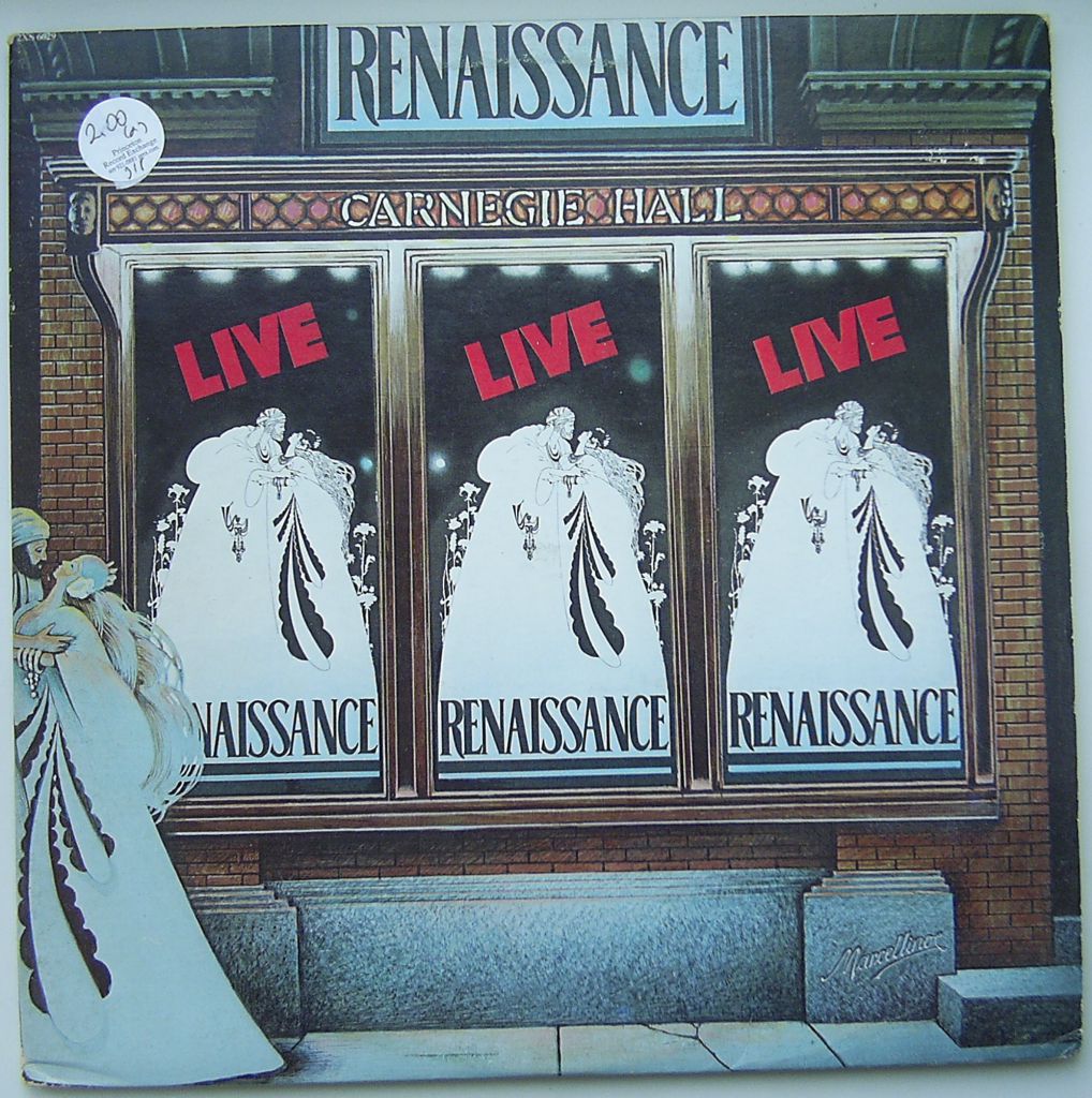 RENAISSANCE Live At Carnegie Hall 2LP VG++/G+/EX - фото фото фото 0