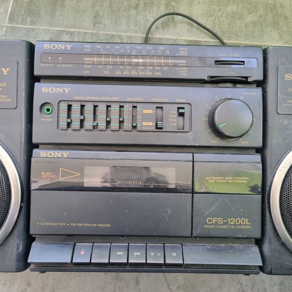 Магнітола Sony CFS-1200L - фото фото фото 4