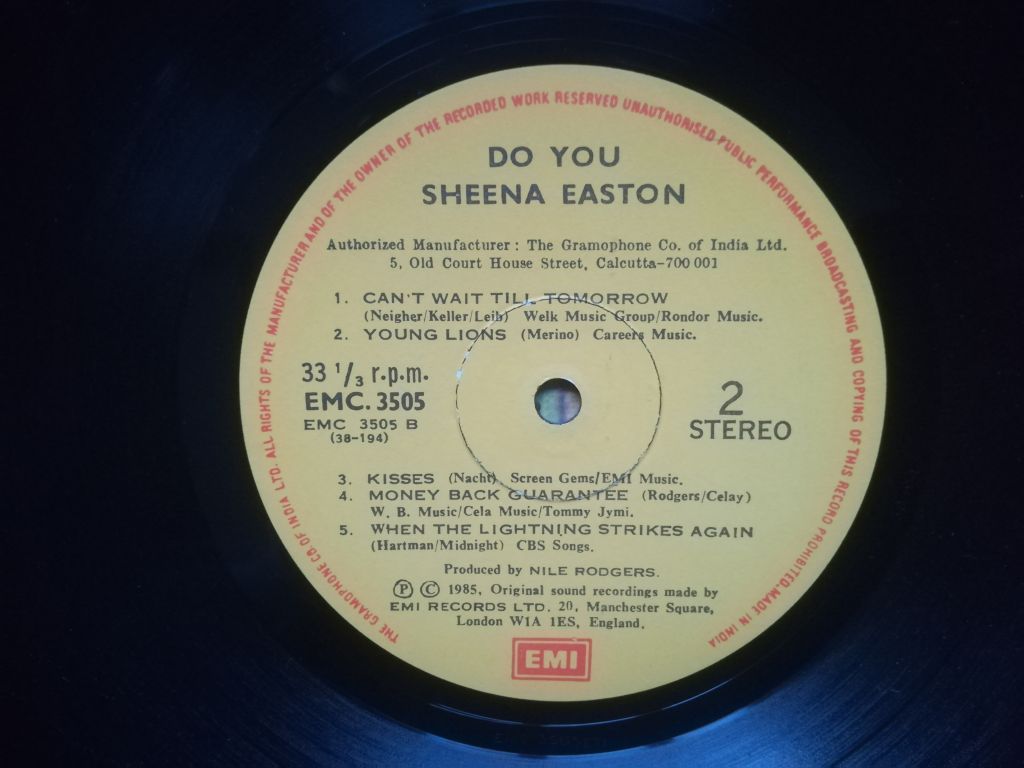 Sheena Easton-Do you    (3)-NM-Индия - фото фото фото 3