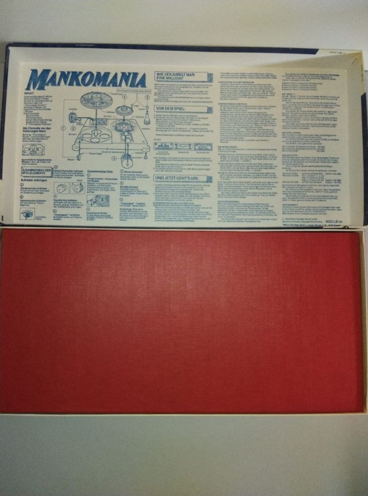 Ретро настільна гра Mankomania MB Spiele  (Німеччина, 1985) - фото фото фото 2