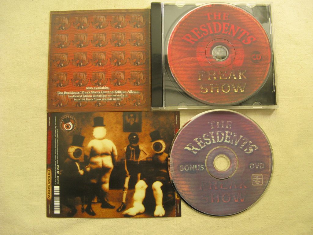 CD+DVD Resident. The Resident. Freak Show. 2006. - фото фото фото 2