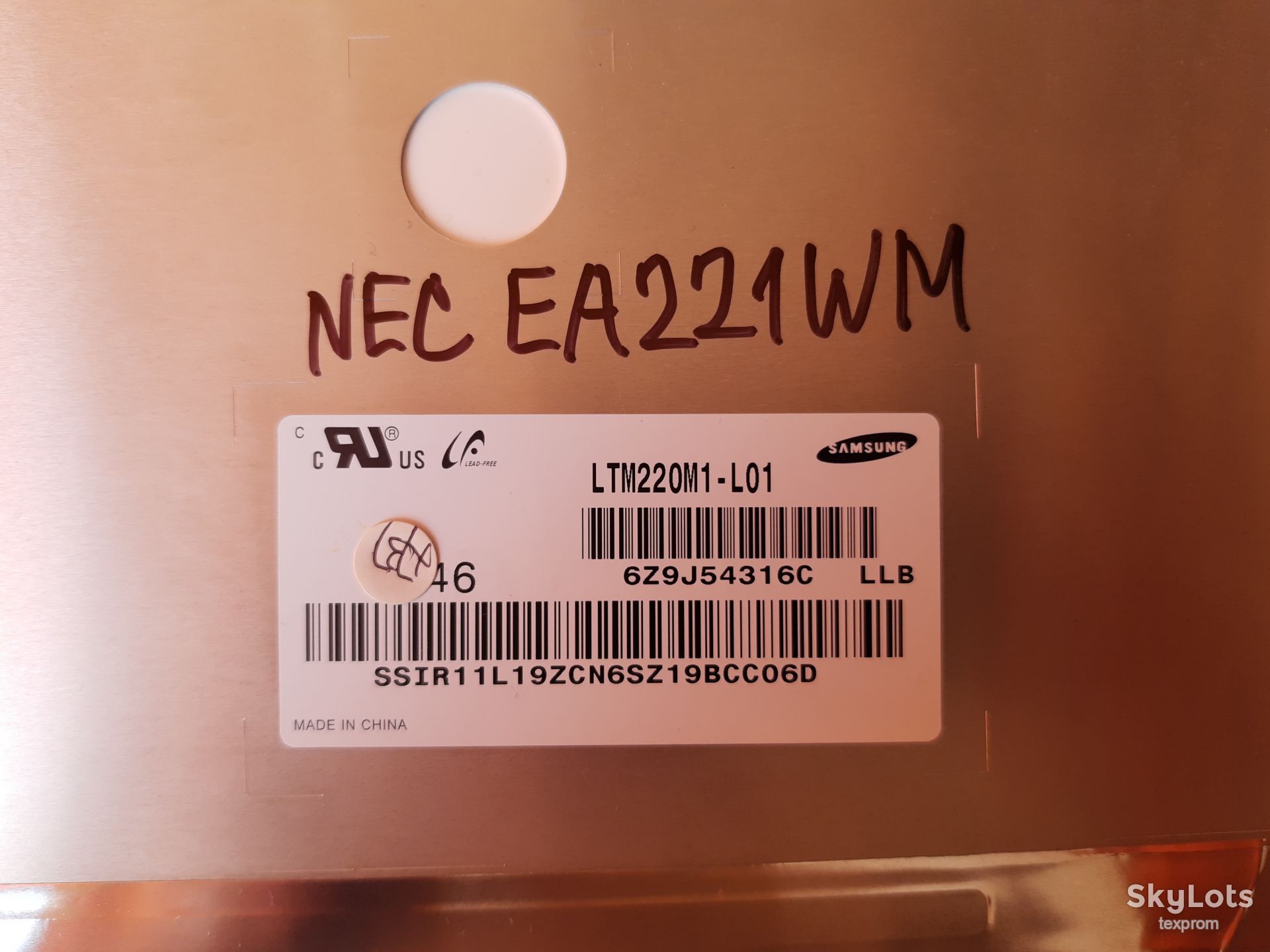 Монітор 22" NEC EA221WM Блок живлення - фото фото фото 4