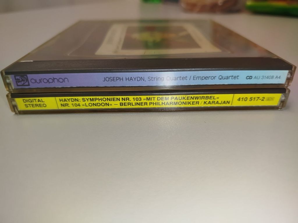 Haydn — 2 класичних CD  (Karajan DG + Aurophon) Йозеф Гайдн — Німеччина - фото фото фото 2