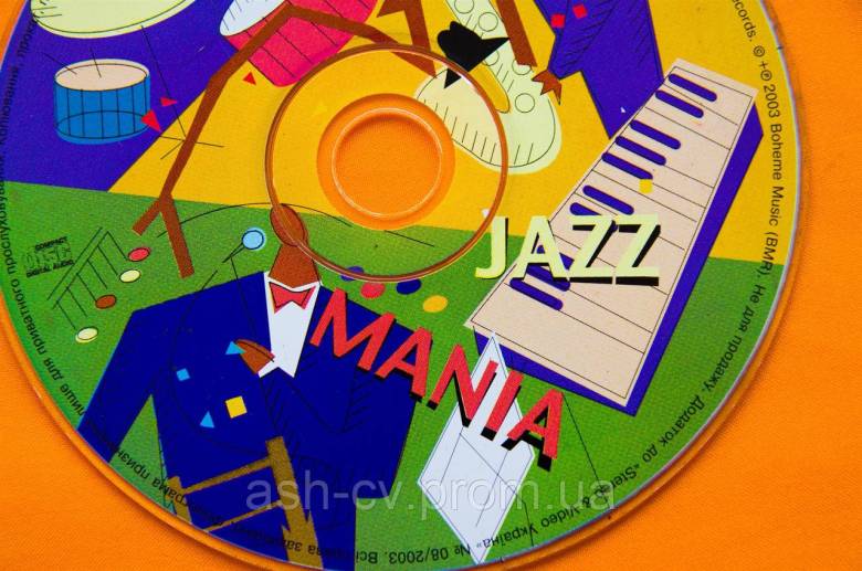 Музичний диск CD. JAZZ MANIA - фото фото фото 1