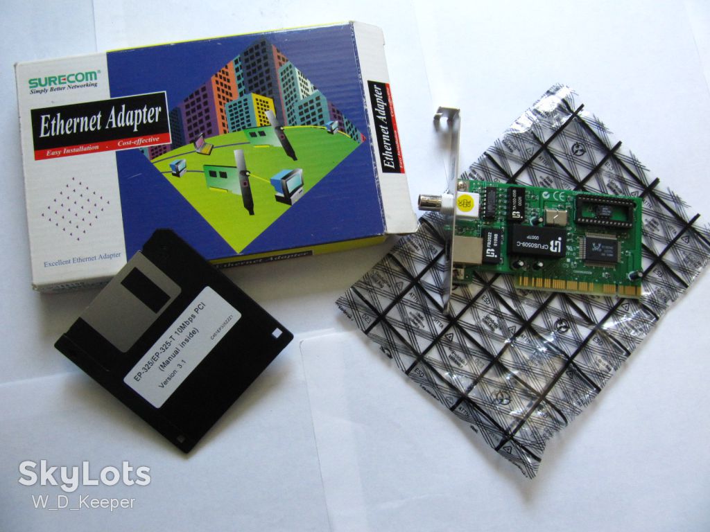 Surecom EP-325, Ethernet LAN Card, PCI - фото фото фото 0