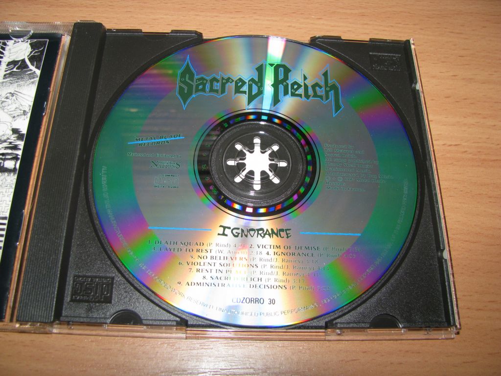 SACRED REICH - Ignorance   (1991 Music For Nations) - фото фото фото 2