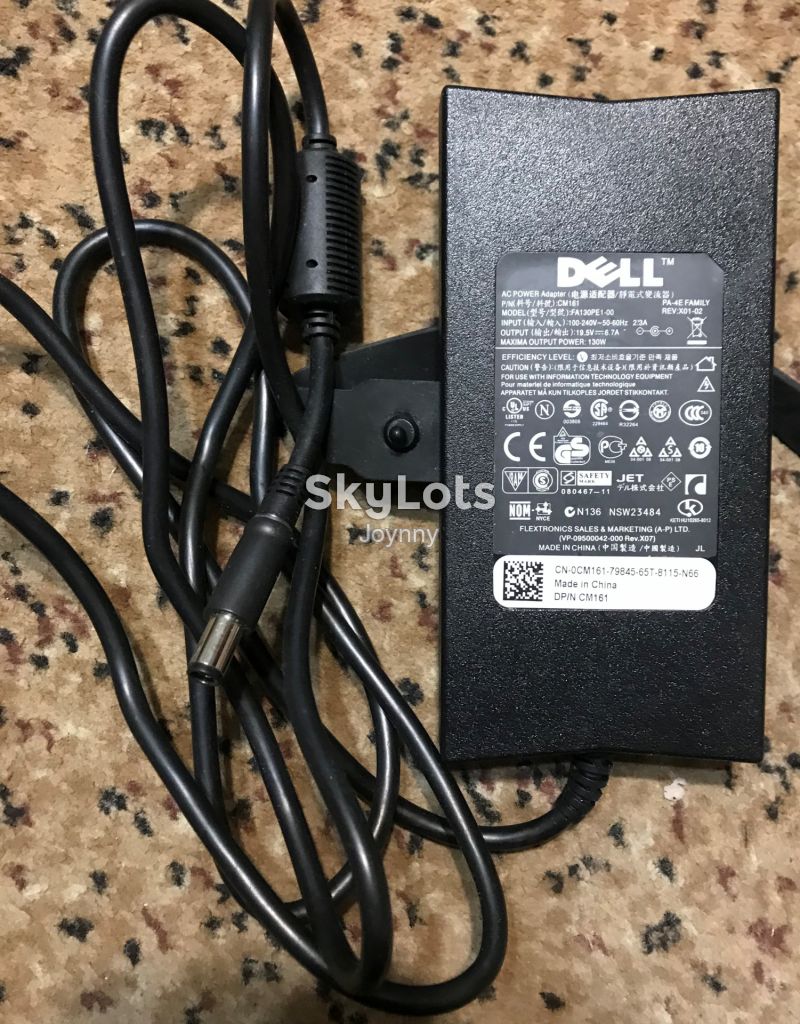 Адаптер DELL DA130PE1-00, 130W, 6.7A, 7.4x5.0. Б/В - фото фото фото 0