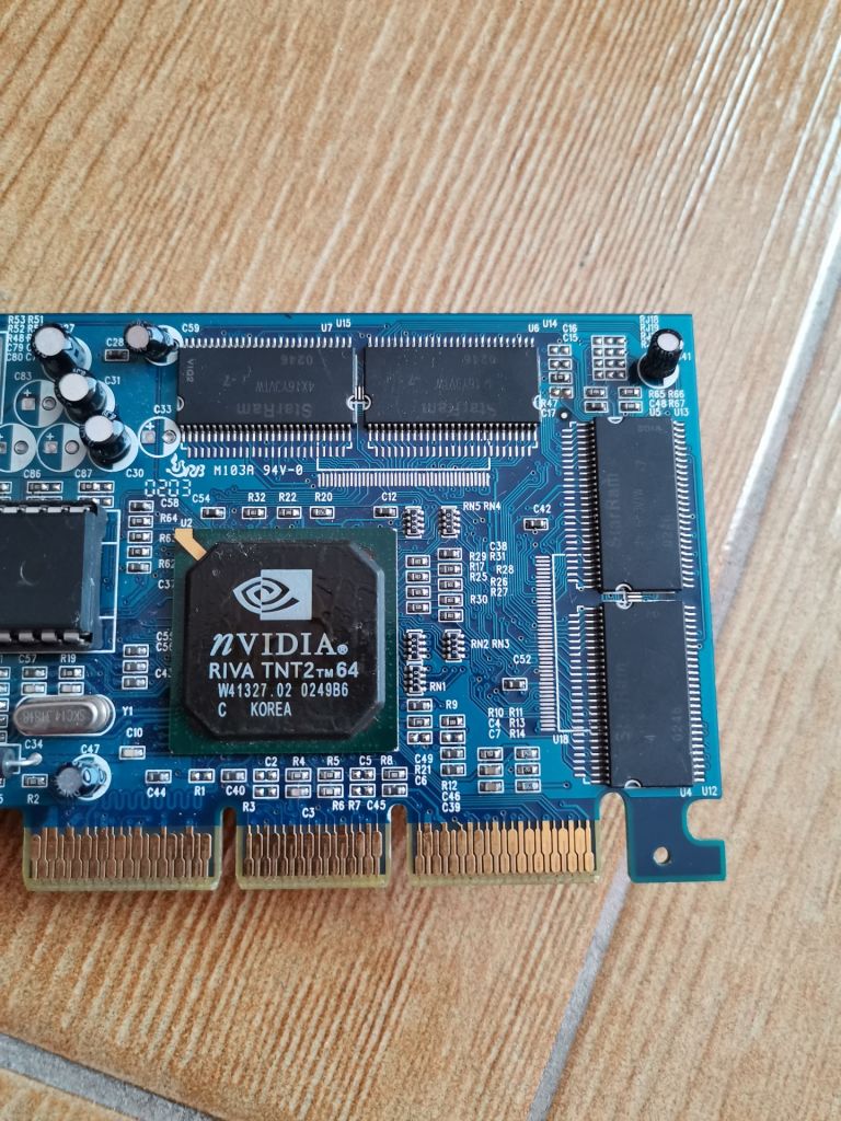 Видеокарта RIVA TNT2 NVIDIA M64 32M N/TV - фото фото фото 4