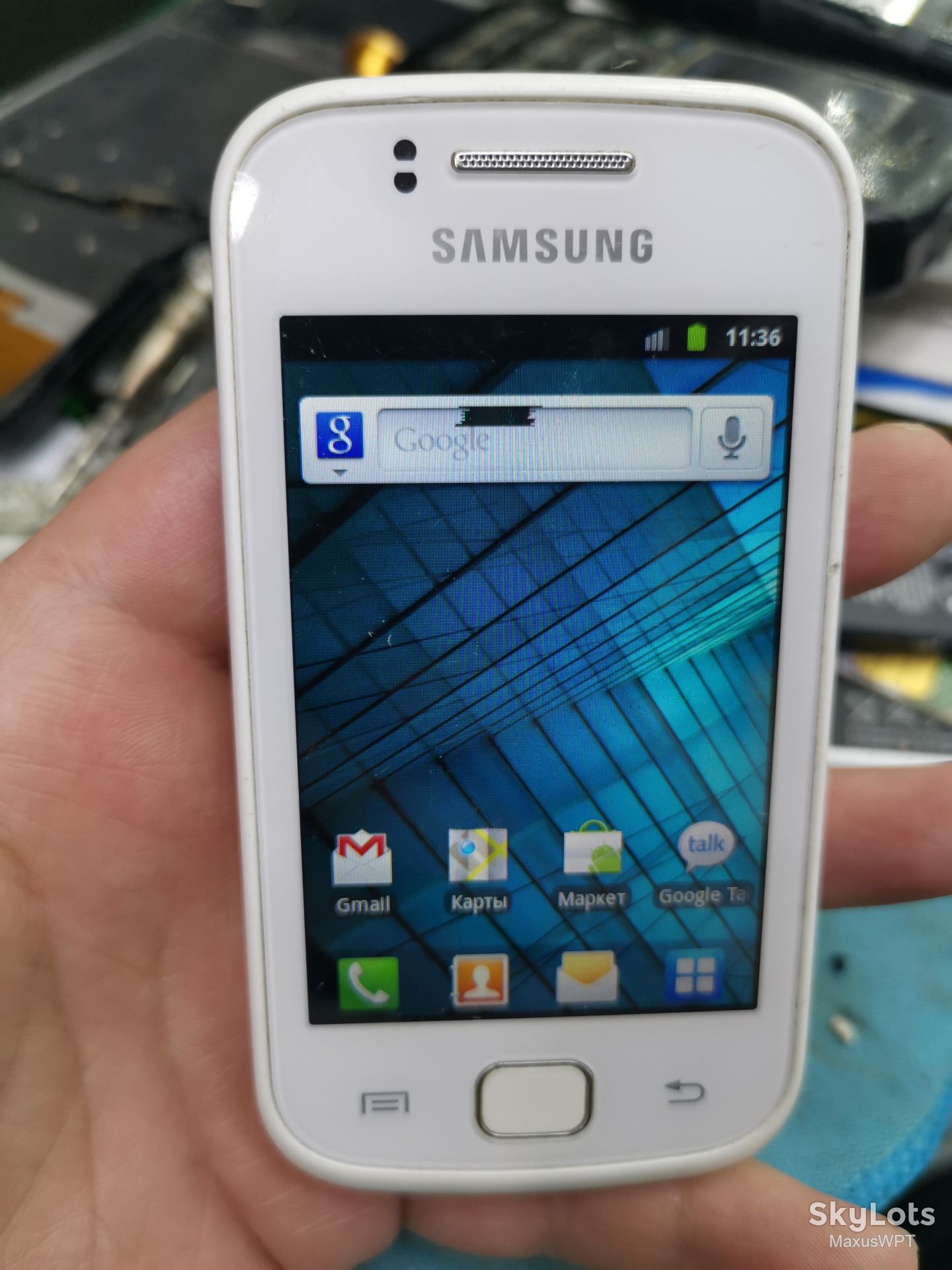 #shop Samsung S5660 Gio white - фото фото фото 0